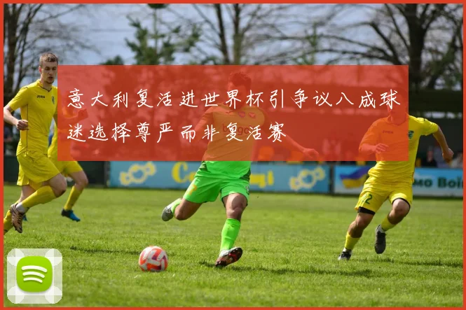 意大利复活进世界杯引争议八成球迷选择尊严而非复活赛